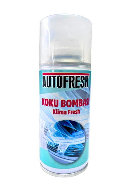 AutoFresh Koku Bombası Klima Fresh Klima Temizleyici Kötü Koku Giderici Sprey Amber Esanslı 150 ML - 2
