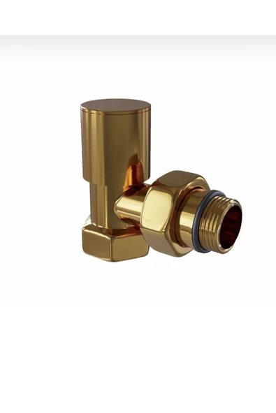 Gold Havlupan Gold Radyatör Altın Havlupan 50 70 Vanalar Dahil Komple Set Banyo Radyatör - 4