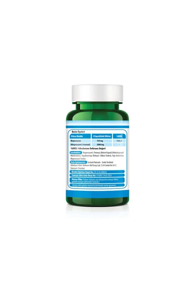 Yurdavit Magnezyum Magnesium L-threonate Vejeteryan 90 Bitkisel Kapsül 2026 - 2
