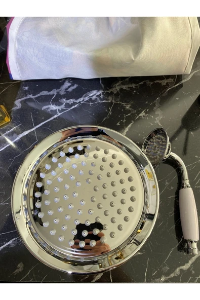 Banyo Duş Seti Ve Banyo Bataryası Duş Sistemi Vintage Tasarım 5 Yıl Garantili Robot Duş Seti - Resim 3