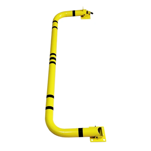 Katlanır Park Bariyeri Otopark Demiri Kişisel Kilitli Yatar Otopark Bariyeri 150 cm 2mm Sarı - Resim 5