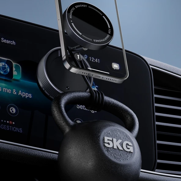 Vendas Zore K10A Vakum Özellikli Magnetik Telefon Tutucu - 10