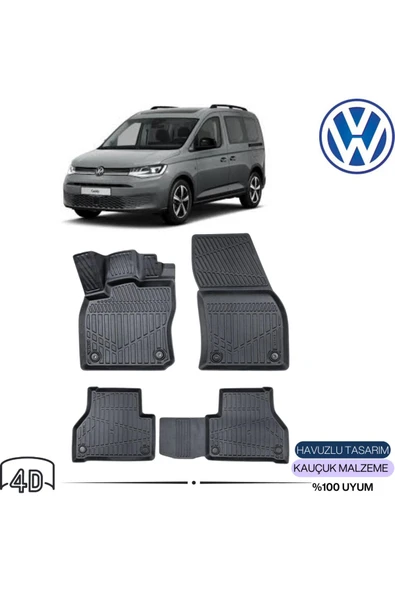 VOLKSWAGEN CADDY 2021 4D Havuzlu Paspas