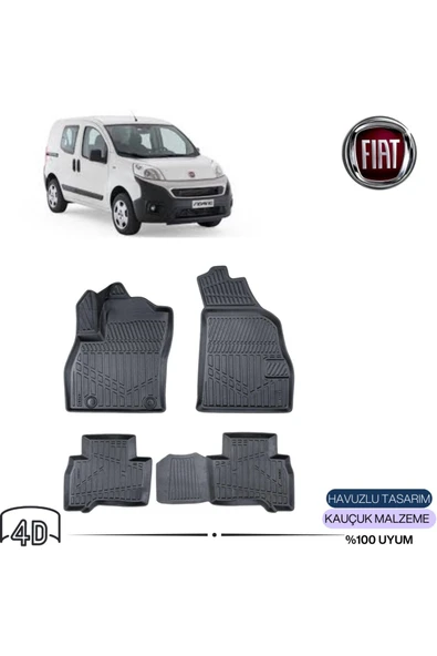FİAT FİORİNO 2015 4D Havuzlu Paspas
