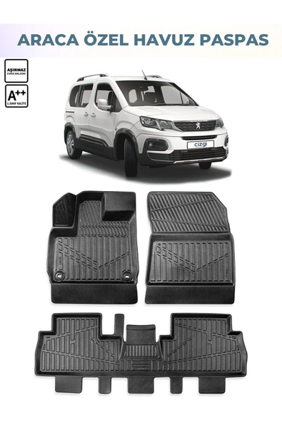FİAT DOBLO 2024 4D Havuzlu Paspas