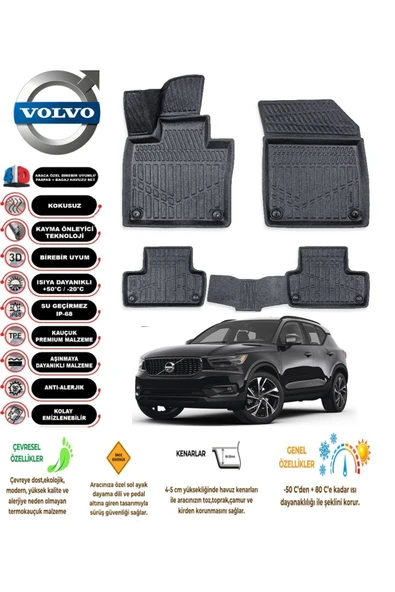 VOLVO XC40 2022 4D Havuzlu Paspas