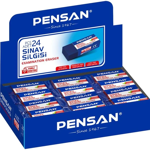 Pensan Sınav Silgisi Mavi | PSS-24M - 2