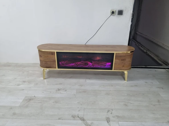 Şömineli Tv sehpası - 8