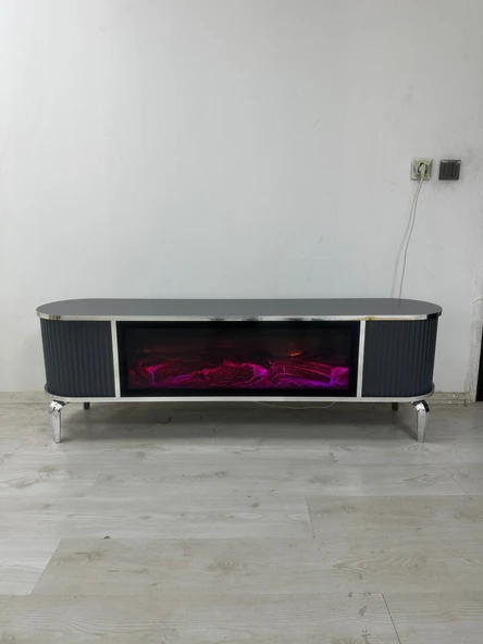 Şömineli Tv sehpası - 2