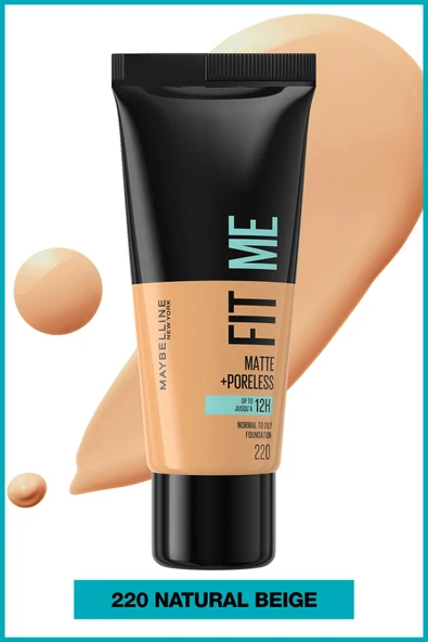 Maybelline Fondöten Fit Me Matte 220 - 2