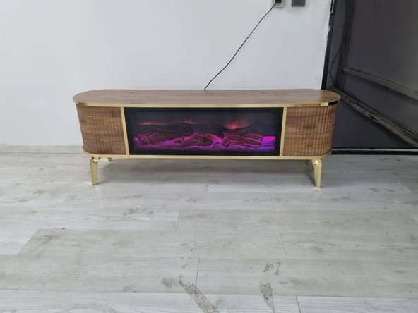 Şömineli Tv sehpası - 5