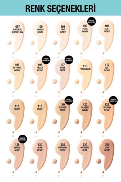 Maybelline Fondöten Fit Me Matte 120 - 3