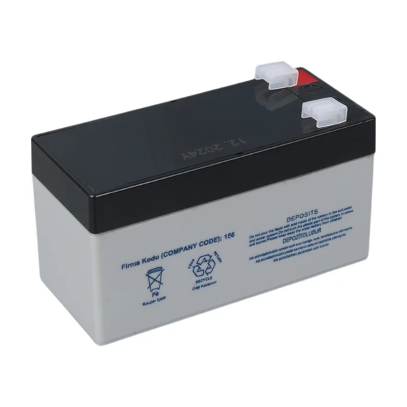 Ayt Yokohama YH-121.3 12 Volt 1.3 Amper Akü 97x43x52 mm Yeni Tarihli Taze Akü - 2