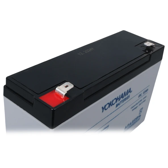 Ayt Yokohama YH- 612 6 Volt 12 Amper Akü 150x50x94 mm Yeni Tarihli Taze Akü - 4