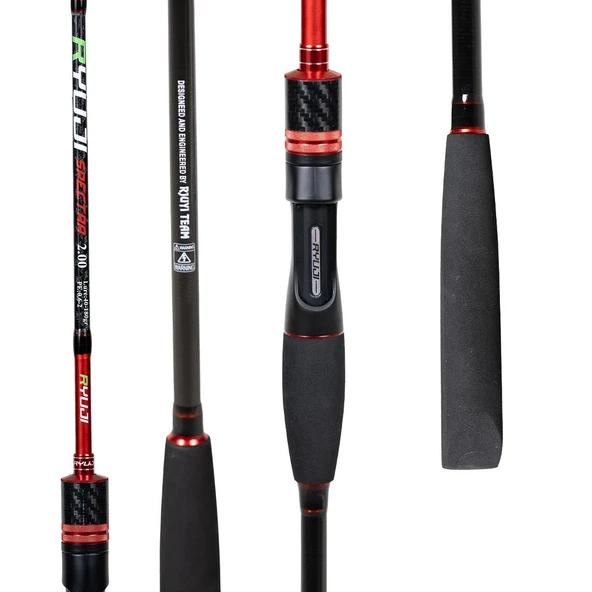 Ryuji Spectra 200cm 40-180gr Tekne Olta Kamışı - Resim 2