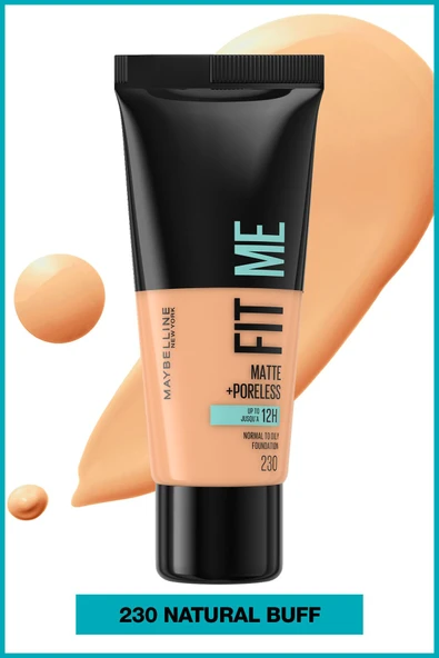Maybelline Fondöten Fit Me Matte 230 - 2