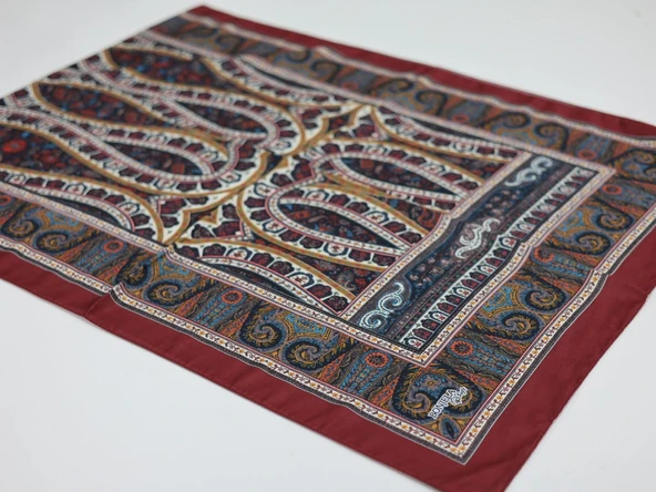 Bonjela Soft Pamuklu Şal Bordo Serisi LBS1306 ürün görseli