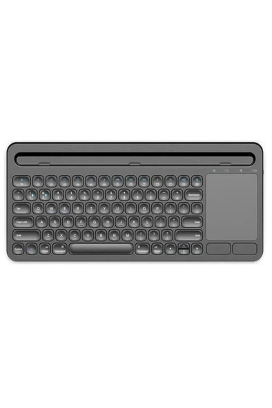 Swipe X1 10.1" Uyumlu Bluetooth Şarjlı Büyük Boy Standlı TouchPad'li Klavye