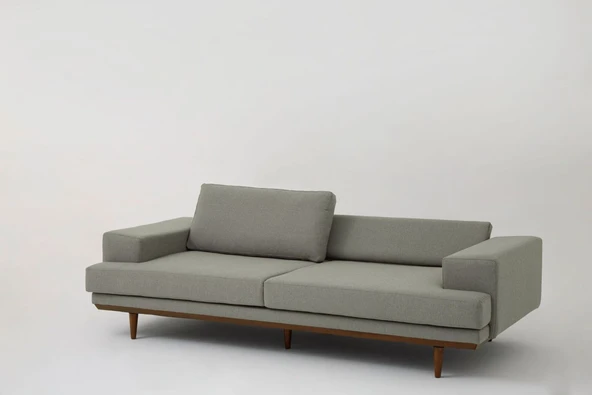 Hora Üçlü Koltuk, Sütlü Kahve - Resim 4