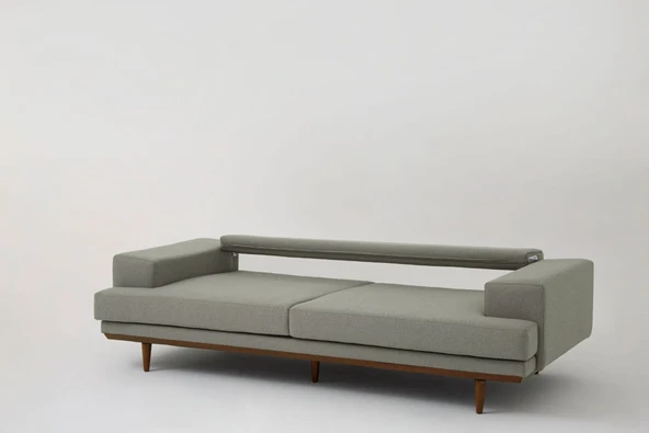 Hora Üçlü Koltuk, Sütlü Kahve - Resim 6