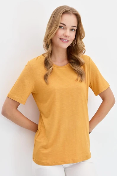 DESEN TRİKO Kadın T-Shirt DSN24084