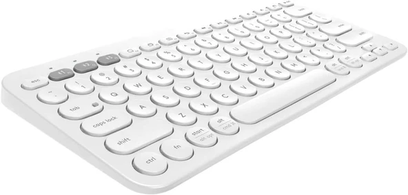Microsoft Surface Pro Copilot 13" Uyumlu Kablosuz Bluetooth Pilli Türkçe Q Klavye - Beyaz