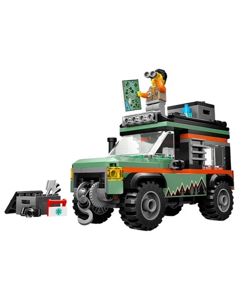 Lego City 4x4 Arazi Dağ Arabası 60447 - Resim 2