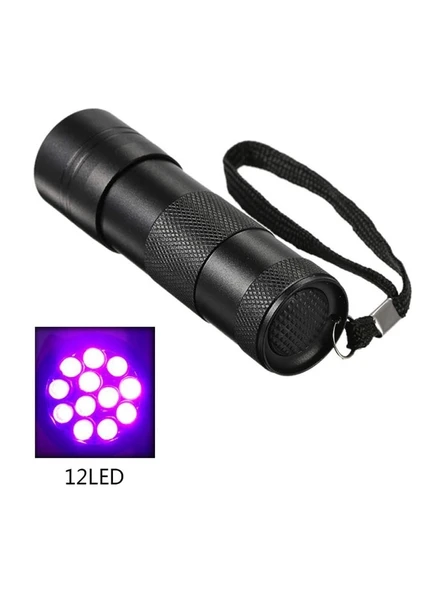 UV-101 Ultraviyole Mor Işık Fener, 365 nm Uv El Feneri - 2