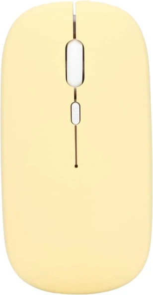 Swipe X1 10.1" Uyumlu Kablosuz Bluetooth Pilli Optik Mouse - Sarı