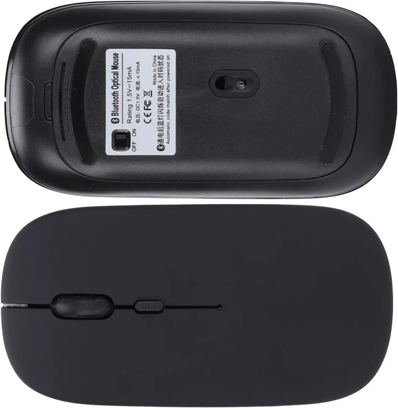 Casper Via S50 10.1" Uyumlu Kablosuz Bluetooth Pilli Optik Mouse - Siyah - 4