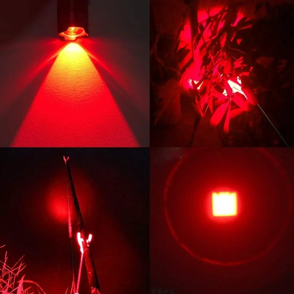 RD-12 Kırmızı LED El Feneri - 4