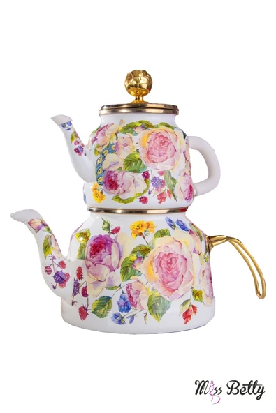 Miss Betty Emaye Çaydanlık Rose Deluxe - 3