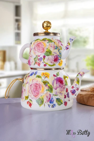 Miss Betty Emaye Çaydanlık Rose Deluxe - 2