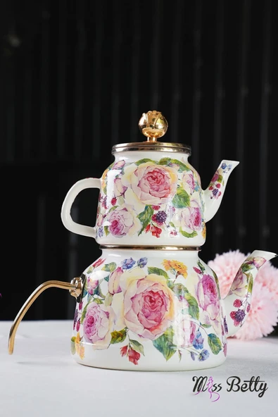 Miss Betty Emaye Çaydanlık Rose Deluxe - 1