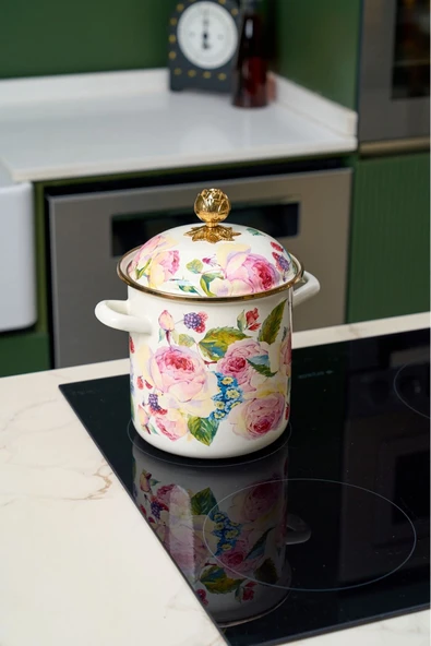 Miss Betty Rose Deluxe Emaye Kuşkonmaz Bakraç 16 Cm ürün görseli