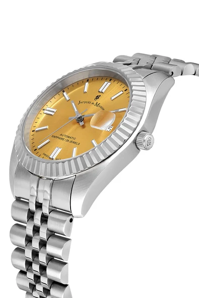 INSPIRATION JWG04201 (Sellita SW200-1, 26 Jewels Otomatik Mekanizmalı, Swiss Made) Erkek Kol Saati - 2