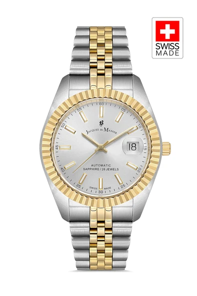 INSPIRATION JWG04209 (Sellita SW200-1, 26 Jewels Otomatik Mekanizmalı, Swiss Made) Erkek Kol Saati