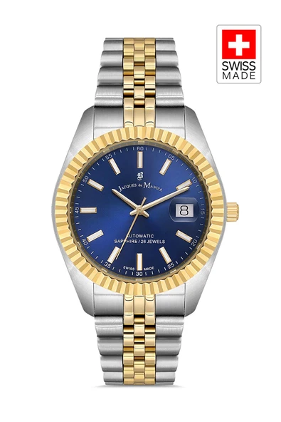 INSPIRATION JWG04208 (Sellita SW200-1, 26 Jewels Otomatik Mekanizmalı, Swiss Made) Erkek Kol Saati