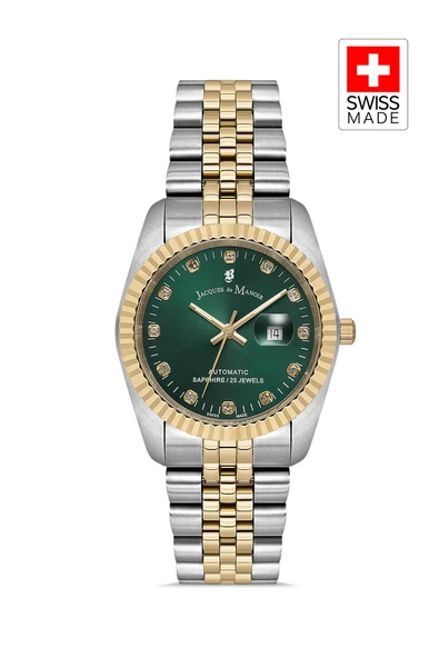 INSPIRATION JWL04110 (Sellita SW100, 25 Jewels Otomatik Mekanizmalı, Swiss Made) Kadın Kol Saati