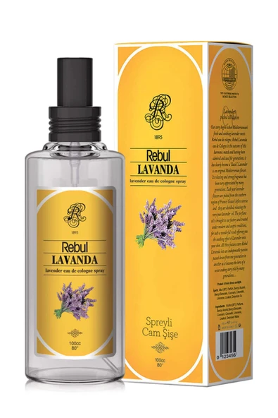 Rebul Kolonya Lavanta Sprey Cam Şişe 100 ml