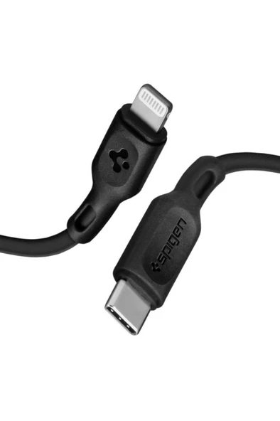 Spigen Essential Apple Usb-c To Lightning Pd Hızlı Şarj Ve Data Kablo Mfı Lisanslı 1 M C10cl Black - Resim 3