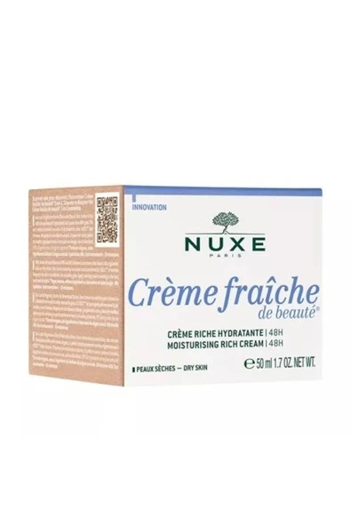 Nuxe Creme Fraiche De Beaute Moisturising Rich Cream 48h 50 ml - Kuru Cilt ürün görseli
