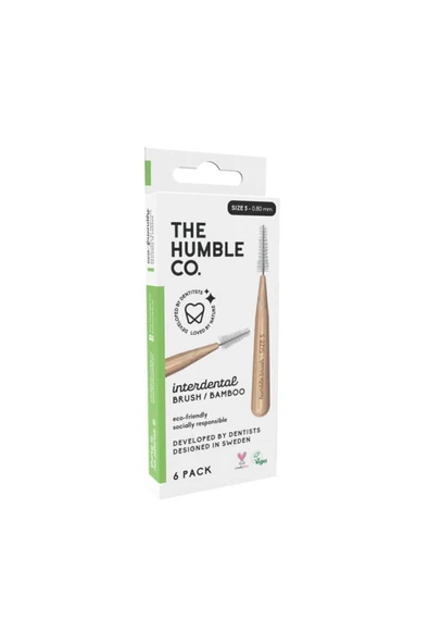 The Humble Co Interdental Bambu Arayüz Fırçası Size 5 - 0,80 mm - 2