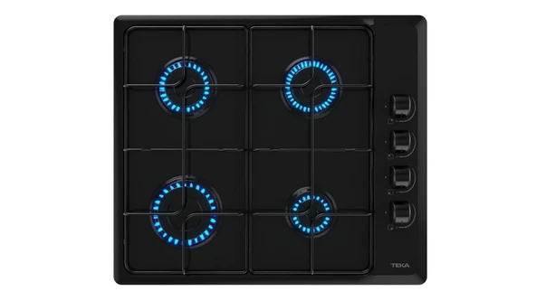 TEKA CHEF 3 SİYAH ANKASTRE SET ( HE 715 BK FIRIN + HLX 640 OCAK + DBT 60 DAVLUMBAZ ) - 4