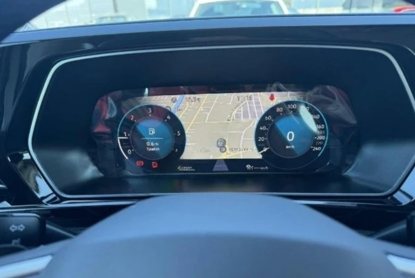 Volkswagen Caddy Style 2024 Model Gösterge Panel Uyumlu 9H Nano Ekran Koruyucu ürün görseli 1