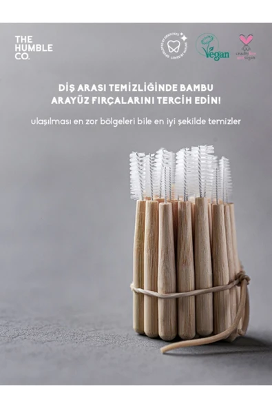 The Humble Co Interdental Bambu Arayüz Fırçası Size 5 - 0,80 mm - 4