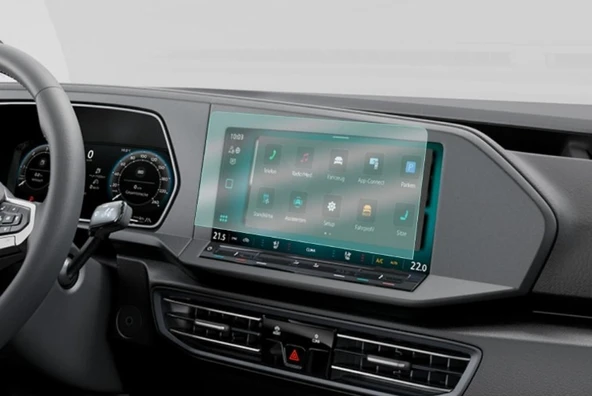 Volkswagen Caddy Style 2024 Model Multimedya Navigasyon Uyumlu 9H Nano Ekran Koruyucu