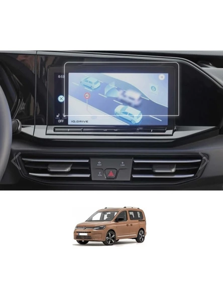 Volkswagen Caddy Style 2024 Model Multimedya Navigasyon Uyumlu 9H Nano Ekran Koruyucu - Resim 2