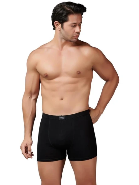 Gümüş Erkek Modal Elastan Boxer 7009
