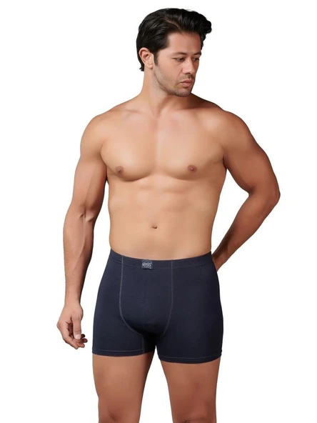 6 Adet Gümüş Erkek Modal Elastan Boxer 7009 - 6